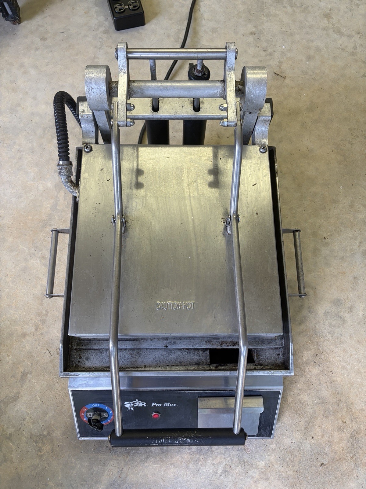 Panini Press Commercial Restaurant Star Pro Max 15 Inch Flat Top GW14B – TESTED