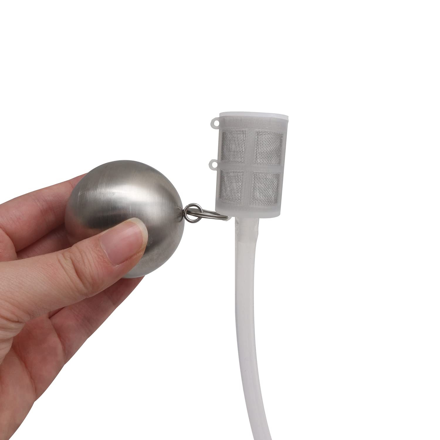 304 Stainless Home Brew Beer FermZilla Ball Floating Keg Liquid Sliver
