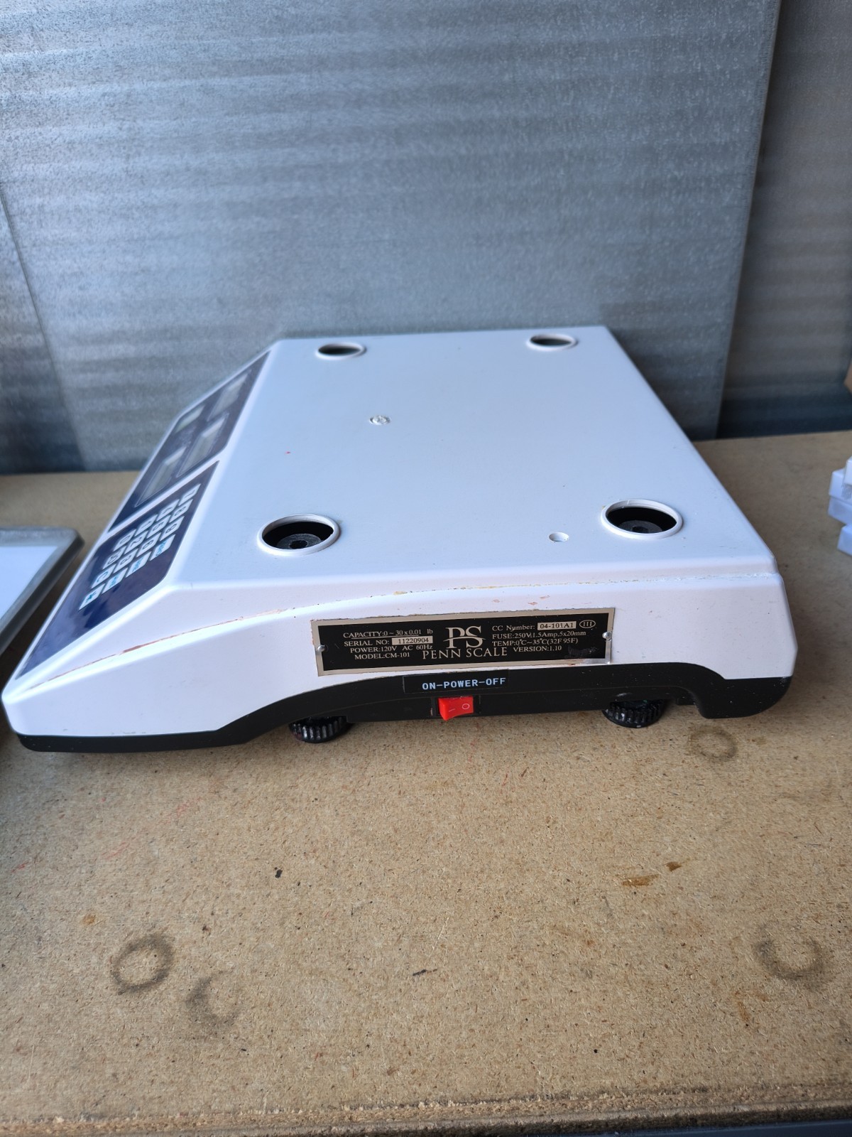 Penn Scale CM-101 30lb Capacity Price Computing scale