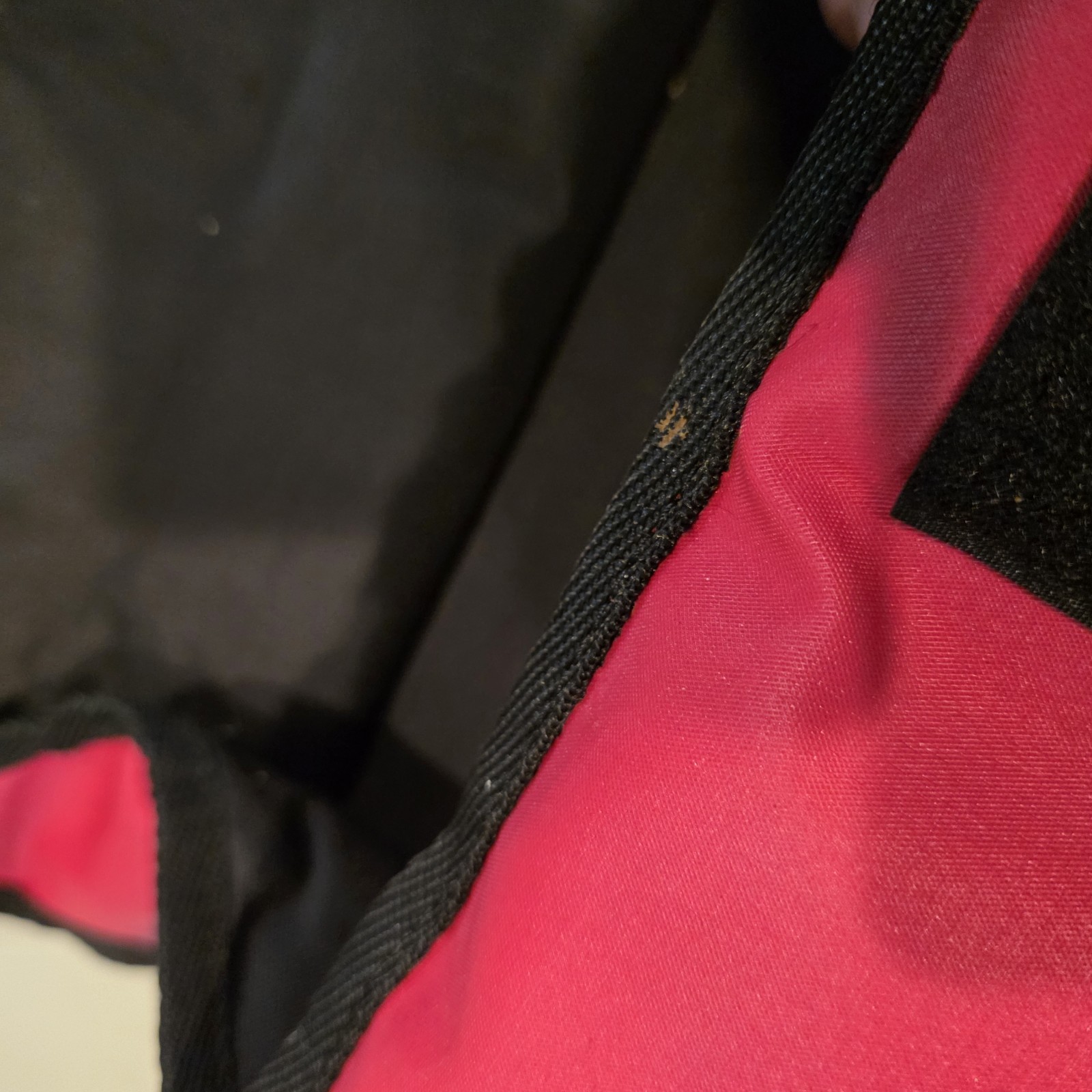 Vintage Pizza Hut Insulated Delivery Bag Comin In Hot Version Red