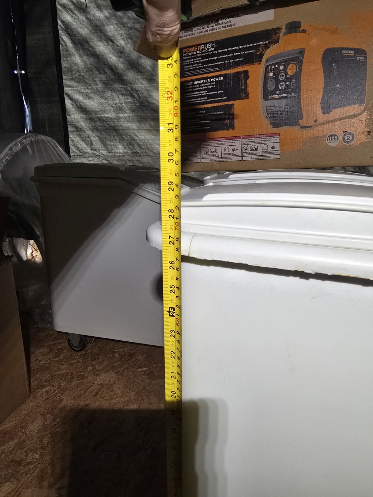 Baker’s Lane 21 Gallon / 335 Cup White Slant Top Mobile Ingredient Storage Bin
