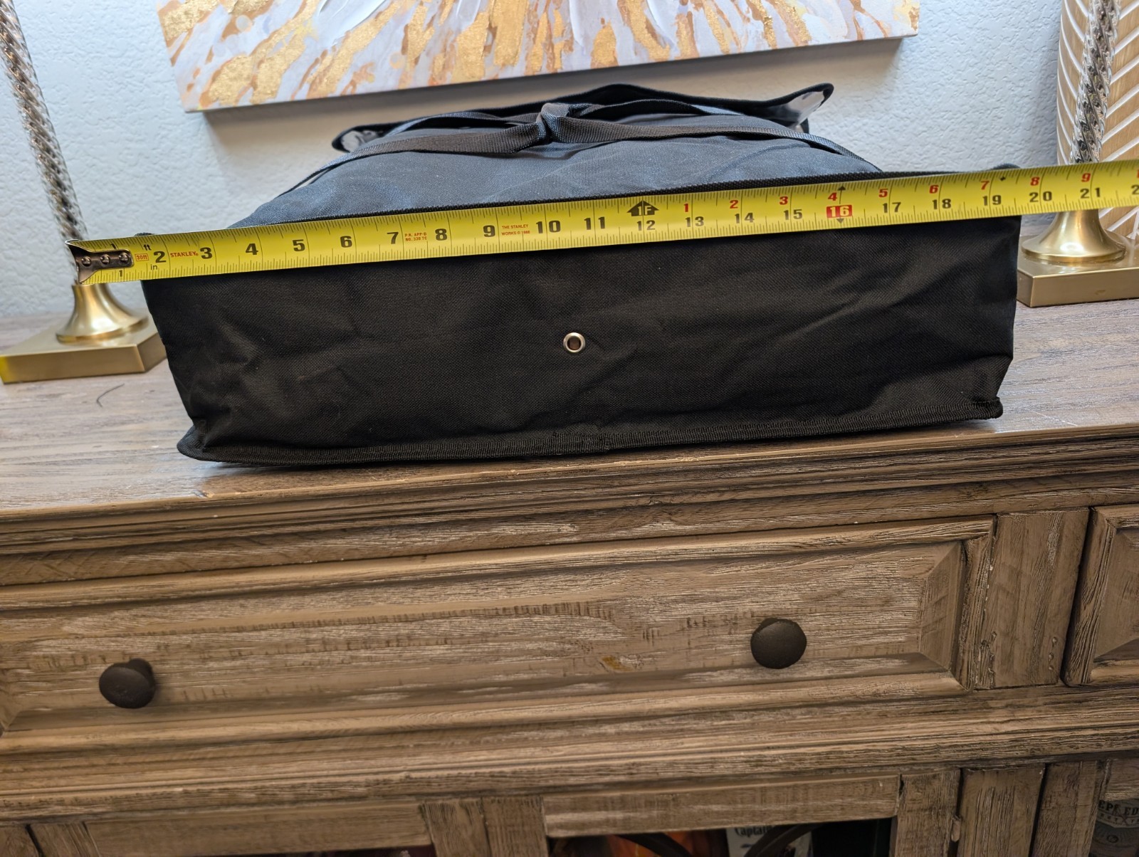 Insulated Pizza Carrier with Handle Trailmaker 20″ x 20″ x 6″ DoorDash