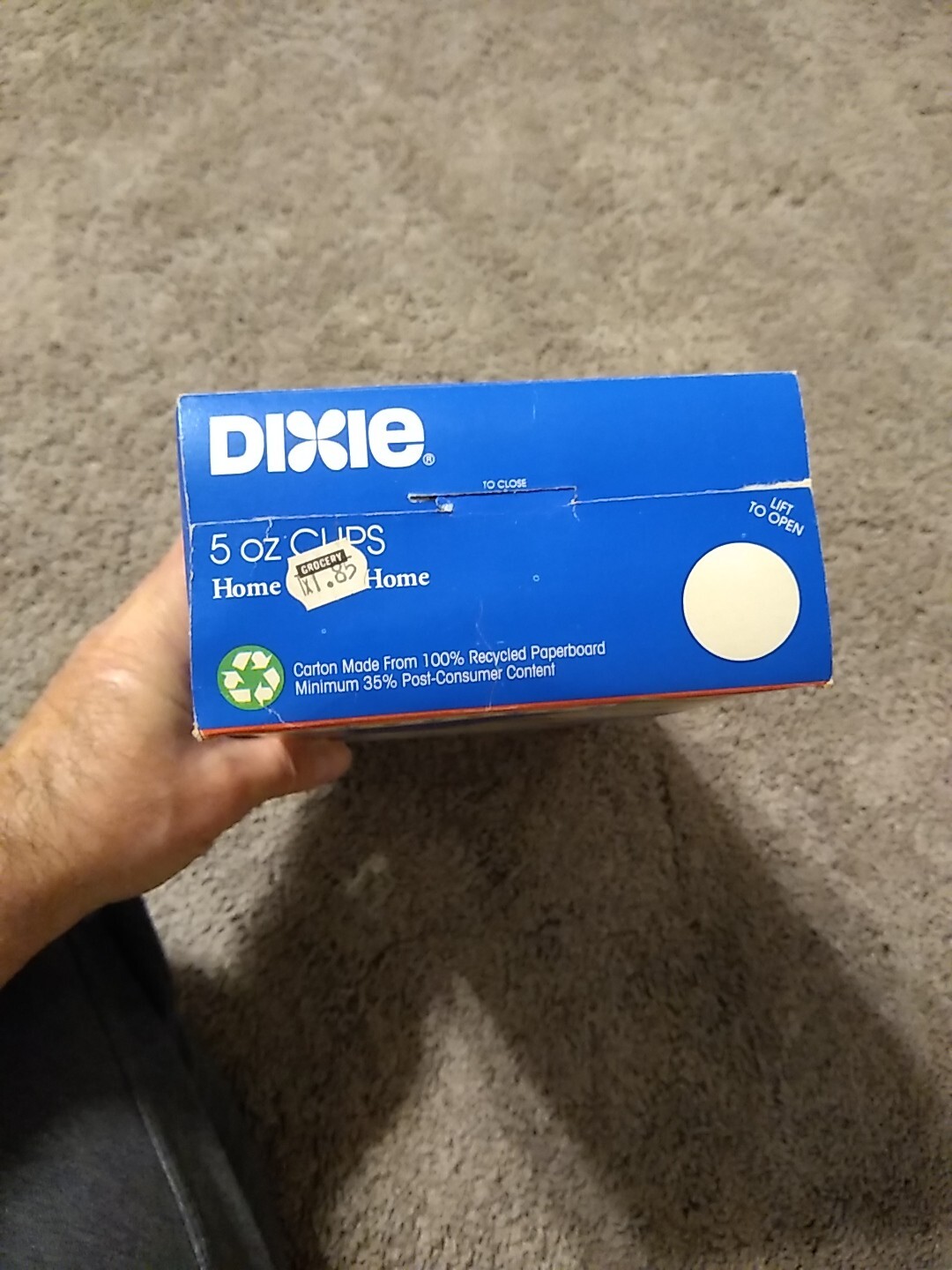 Dixie Disposable Cups 5 Oz Home Sweet Home Vintage 1993 – 88 in Box