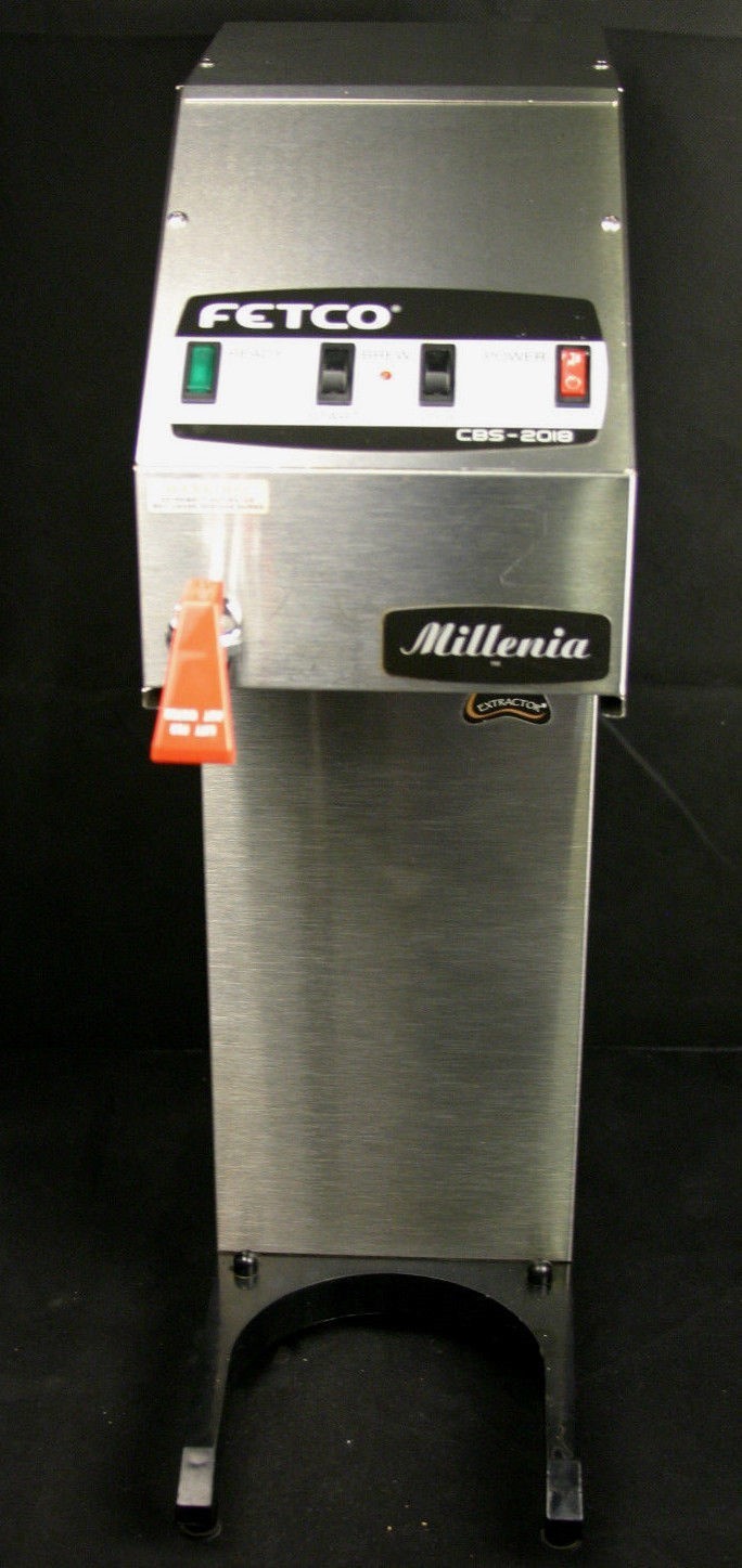 Fetco Millenia CBS-2018 Airpot Commercial Coffee Brewer W/ Hot Water Faucet