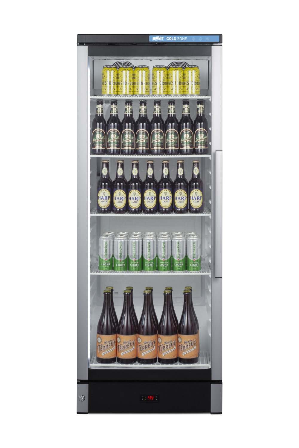 Summit SCR1154LHD 24″W 9.9 Cu. Ft. Capacity Commercial Bar Cooler – Glass