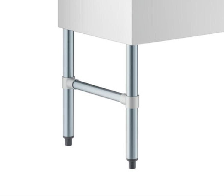 18″W x 26″L Stainless Steel Two Bowl Commercial Underbar Hand Sink