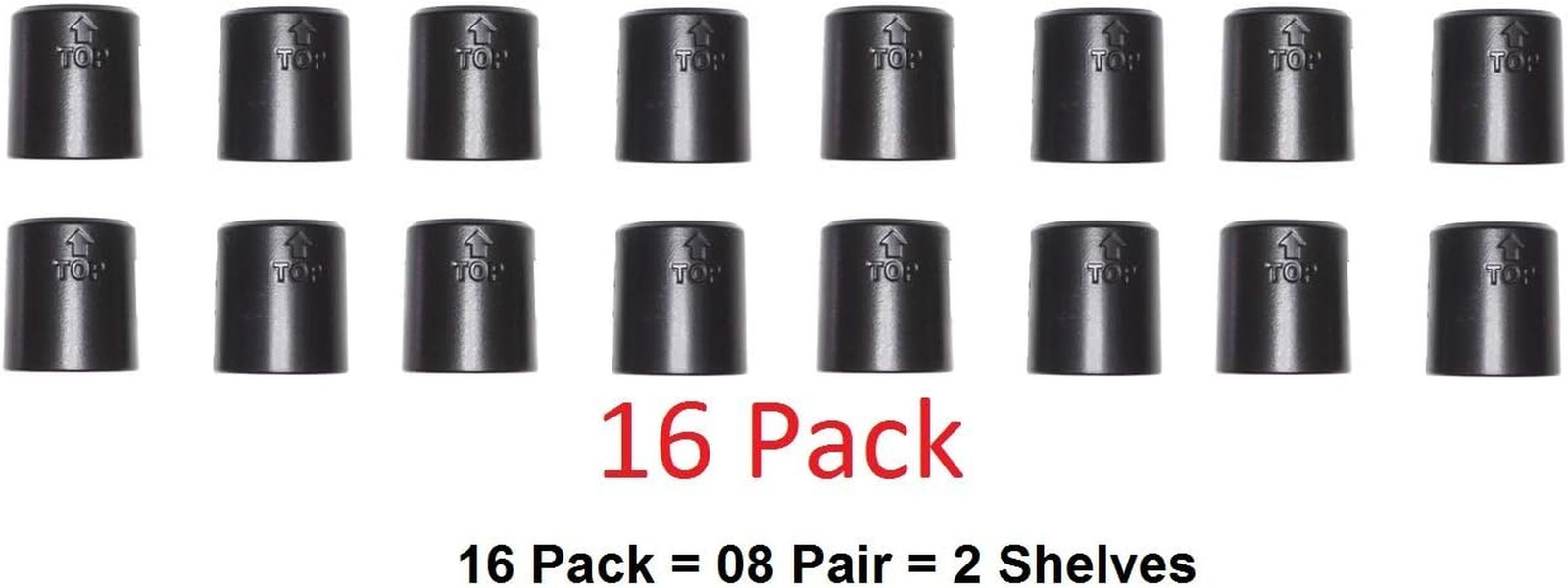 1″ Diameter Post Wire Shelf Clips Shelving Split Sleeves Lock Metal Rack Locking