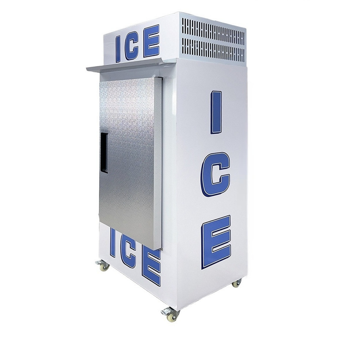 ETL 23 Cu. Ft. Outdoor Ice Merchandiser Auto Defrost 100 Bags 115V 36″ Wide