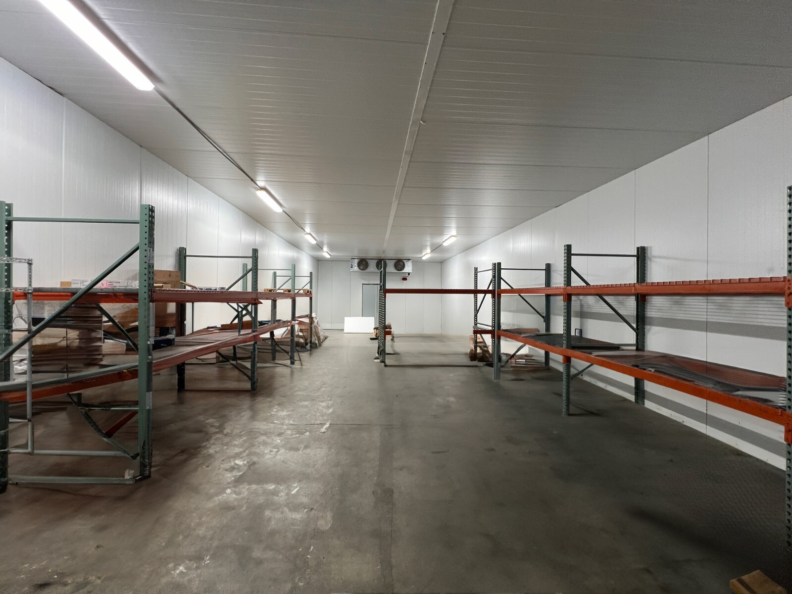 Large walk in cooler used 60’L x 24’W x 12’H (12’4″ OH)