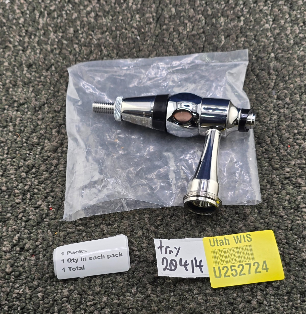 Micro Matic JESF-4 Nitro Stout and Ale Faucet Draft Beer Pump Stainless Steel