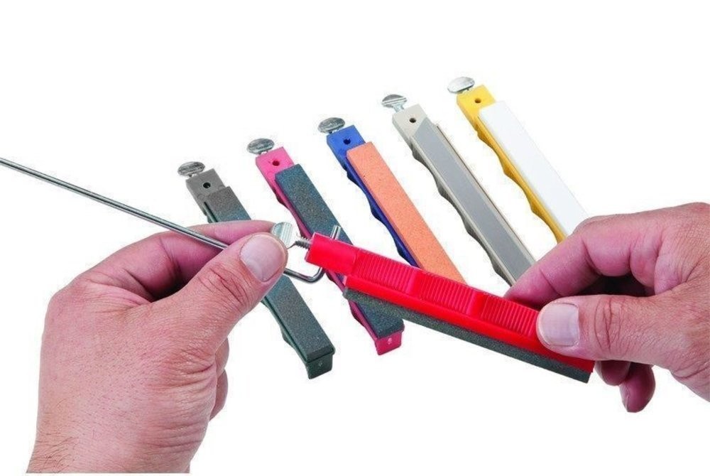 Lansky Ceramic Sharpening Hone, Ultra Fine Grit, Yellow, Knife Finishing #S1000