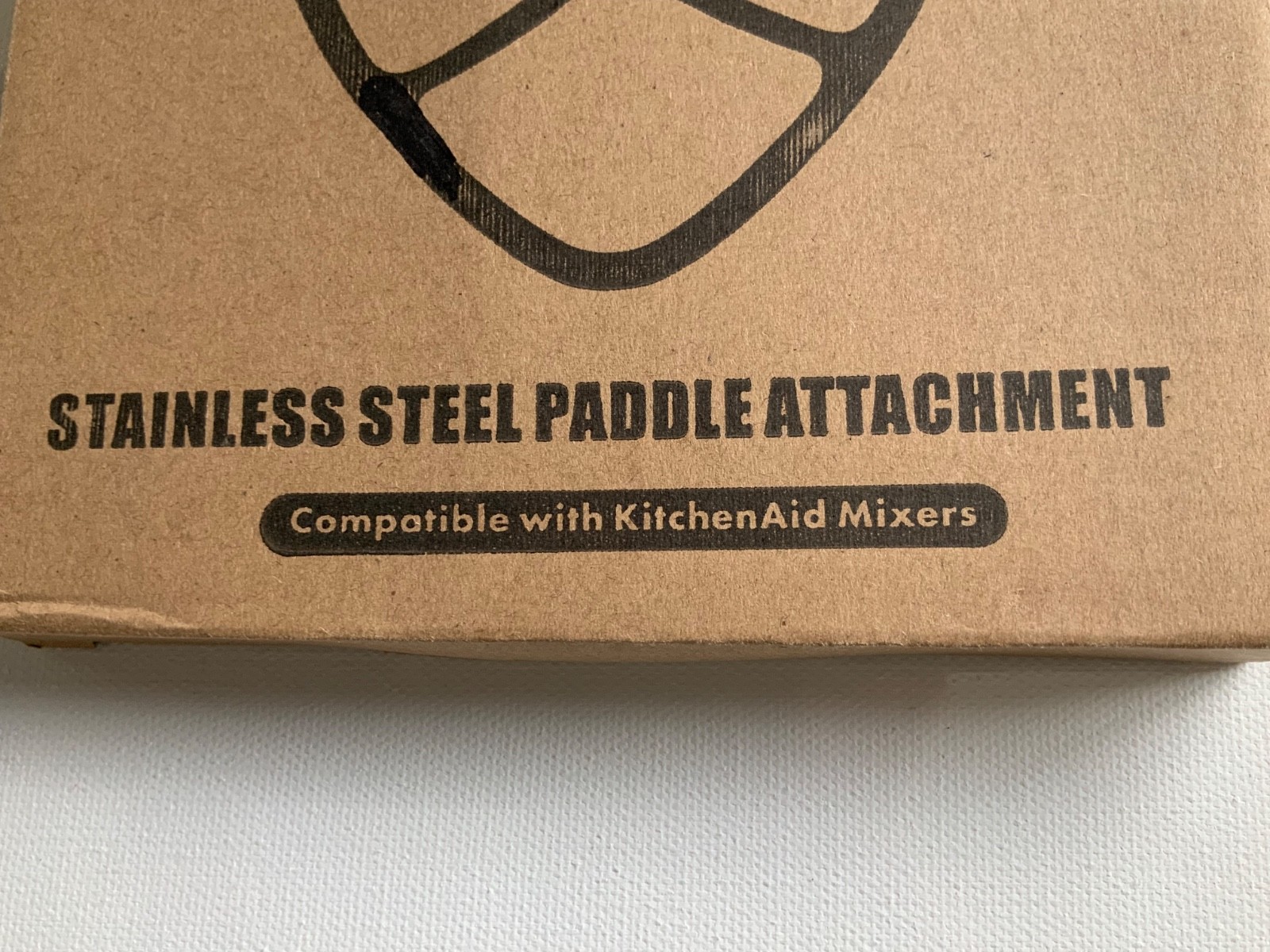 Stainless Steel Flat Beater for KitchenAid 4.5-5QT Tilt Head Mixer Paddle