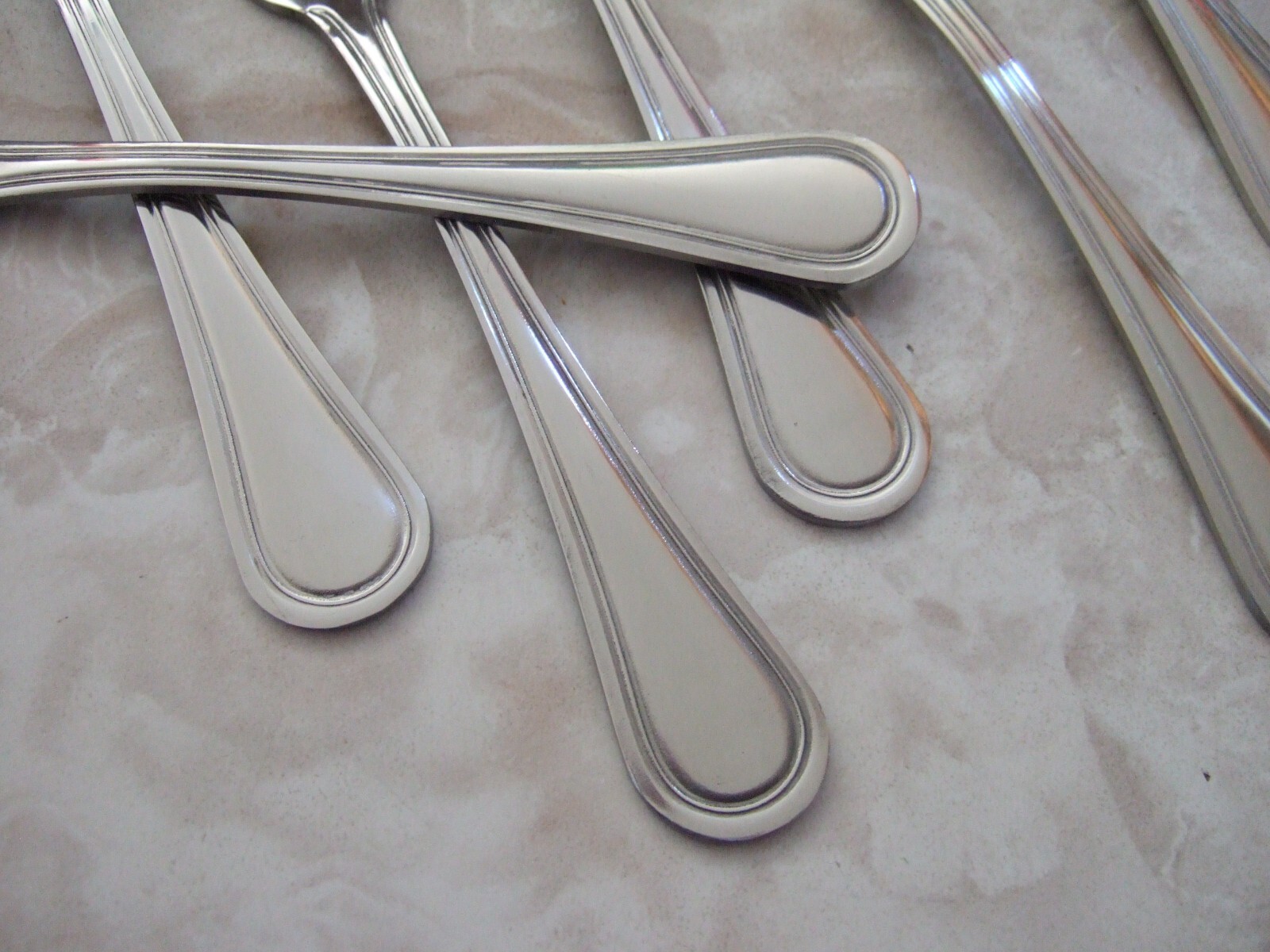 SET OF 6 DINNER FORKS THUNDER GROUP SLGD007 Legend Stainless Flatware 7.5″ L