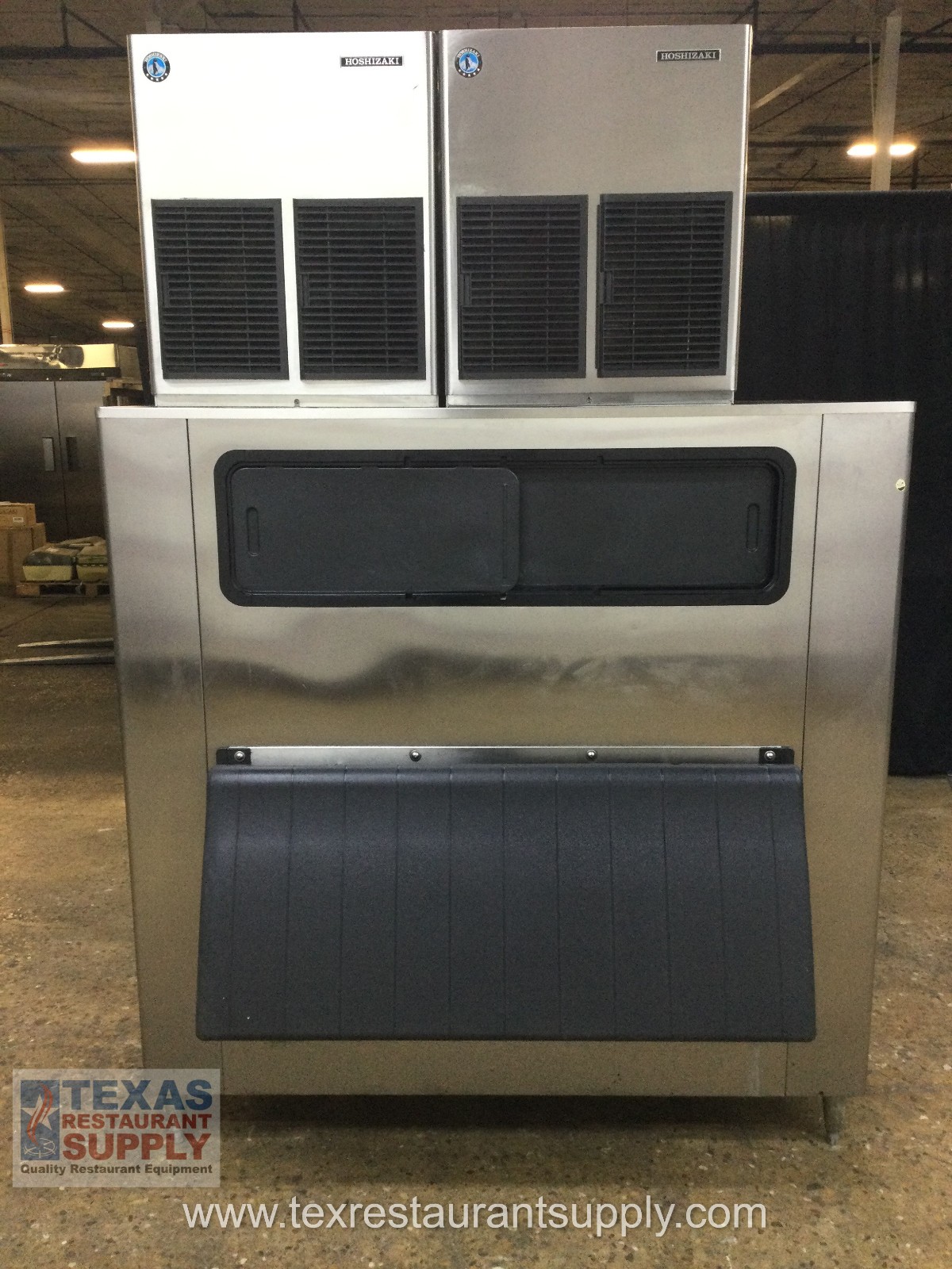 Hoshizaki F-801MAJ 1600 Lbs Air Cooled Ice Maker Large bin Flake Ice Style