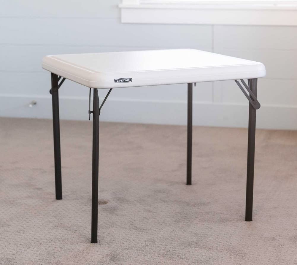 Lifetime 80425 Kids Folding Table Almond 24