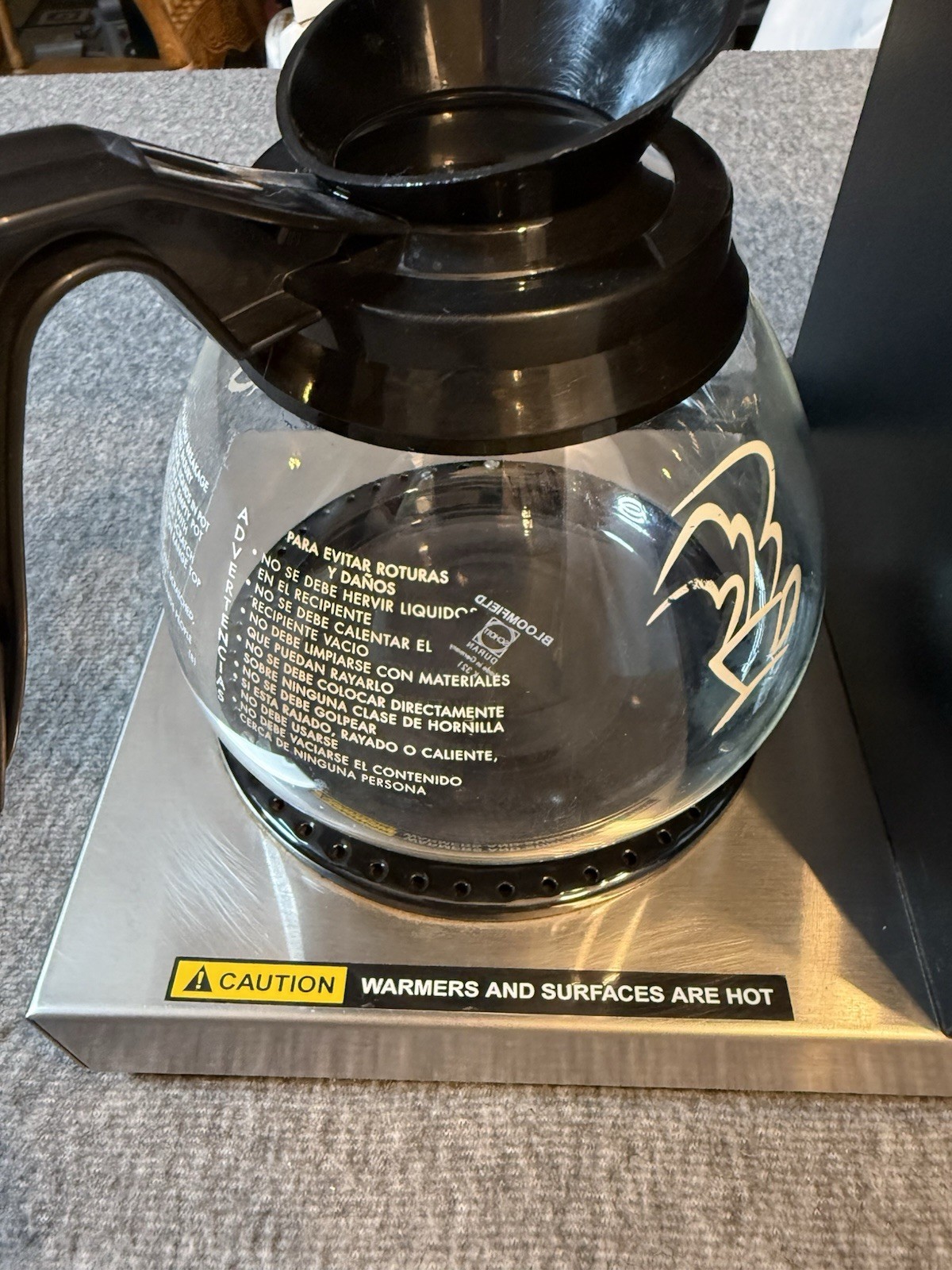 Bunn VPR Series 33200.0001 Pour Over Coffee Maker w/2 Glass Decanters