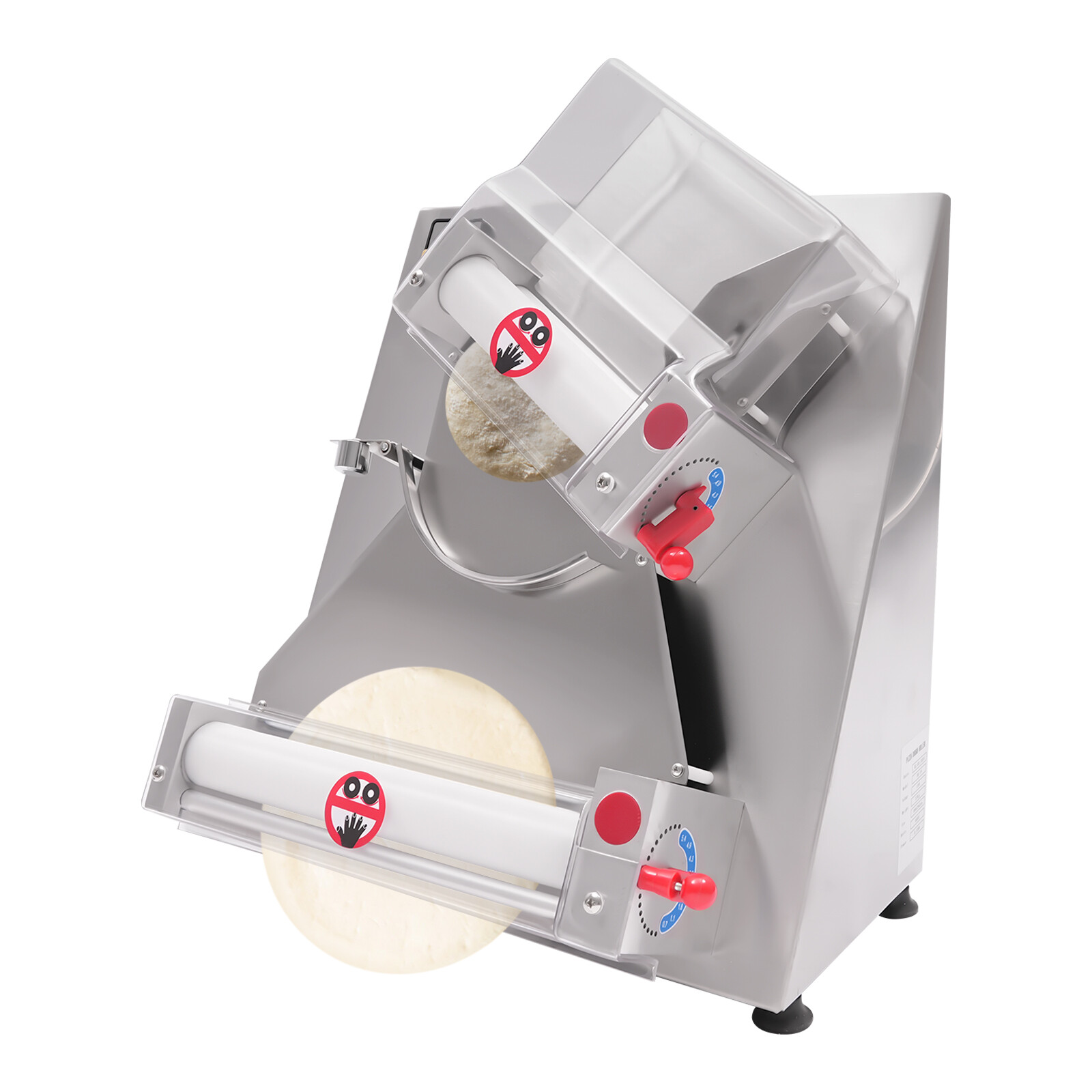 4-16″ Commercial Electric Pizza Dough Roller Sheeter Pastry Press Making Machine