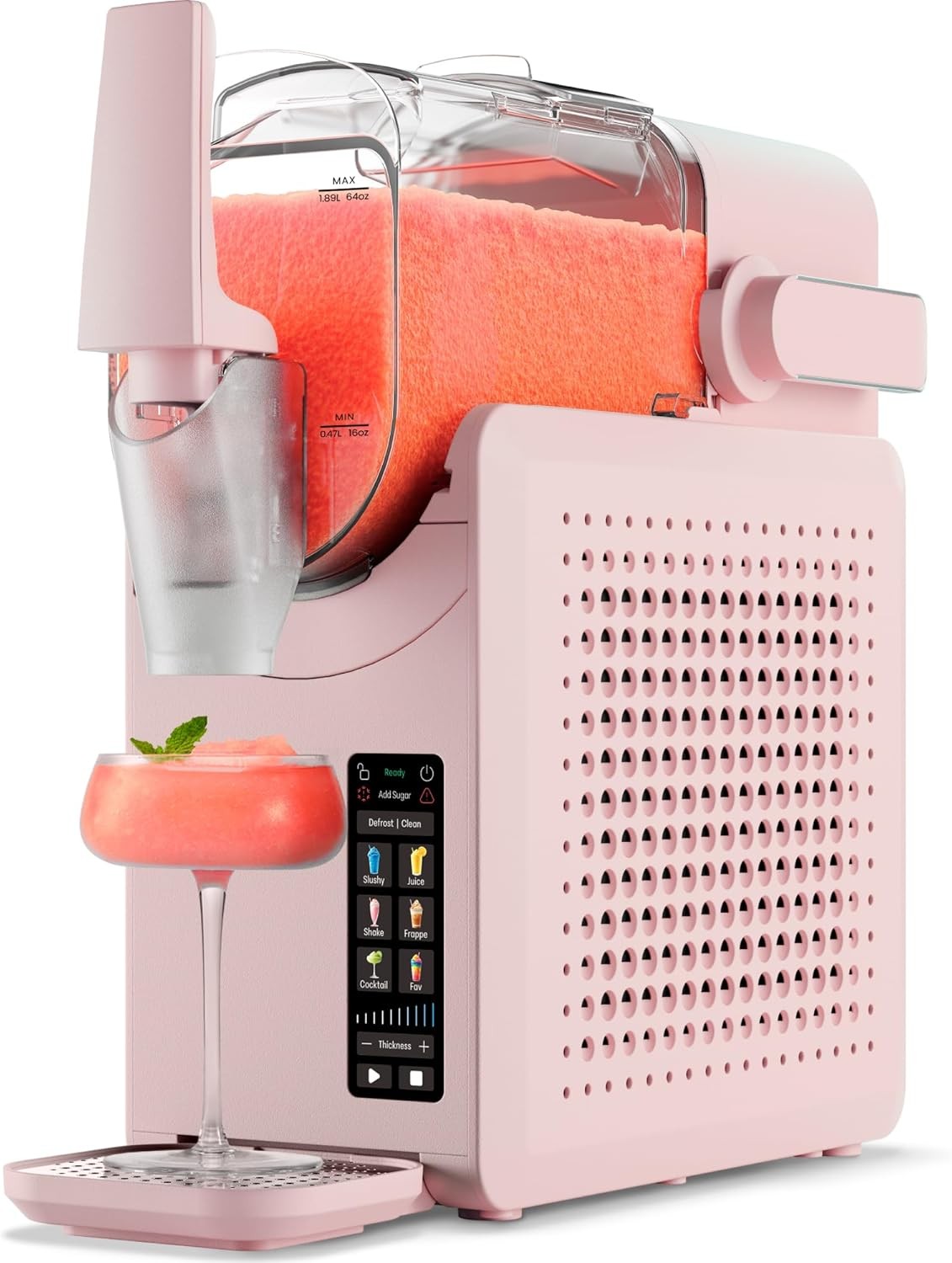 Iceman by Chefman Slush-Ease MAX 90oz Slushie Machine, 64oz Liquid Capacity Froz