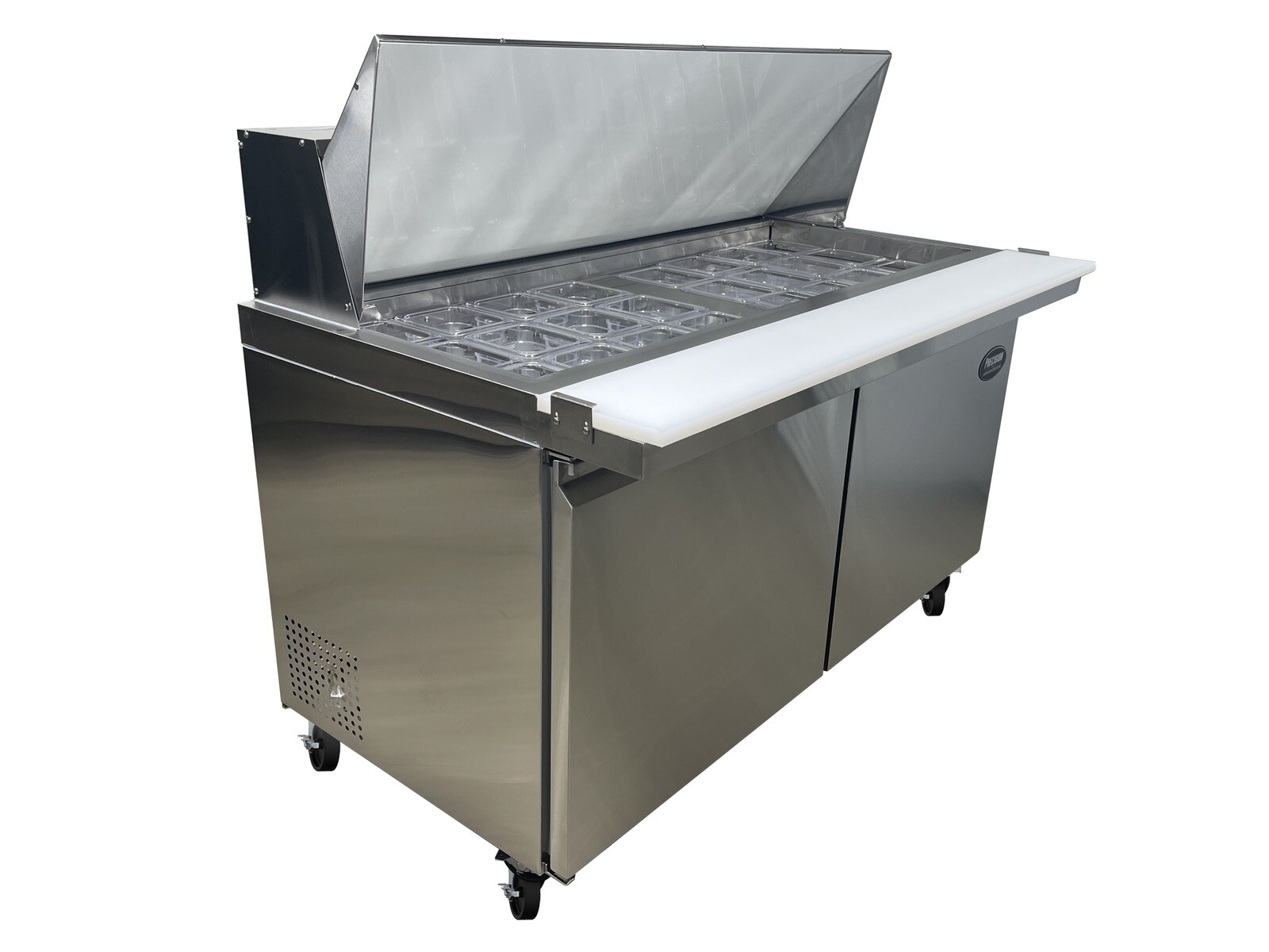 60″ SANDWICH PREP UNIT PREP TABLE Cooler 60 5′ MEGA TOP 24 Pan Refrigerator NEW