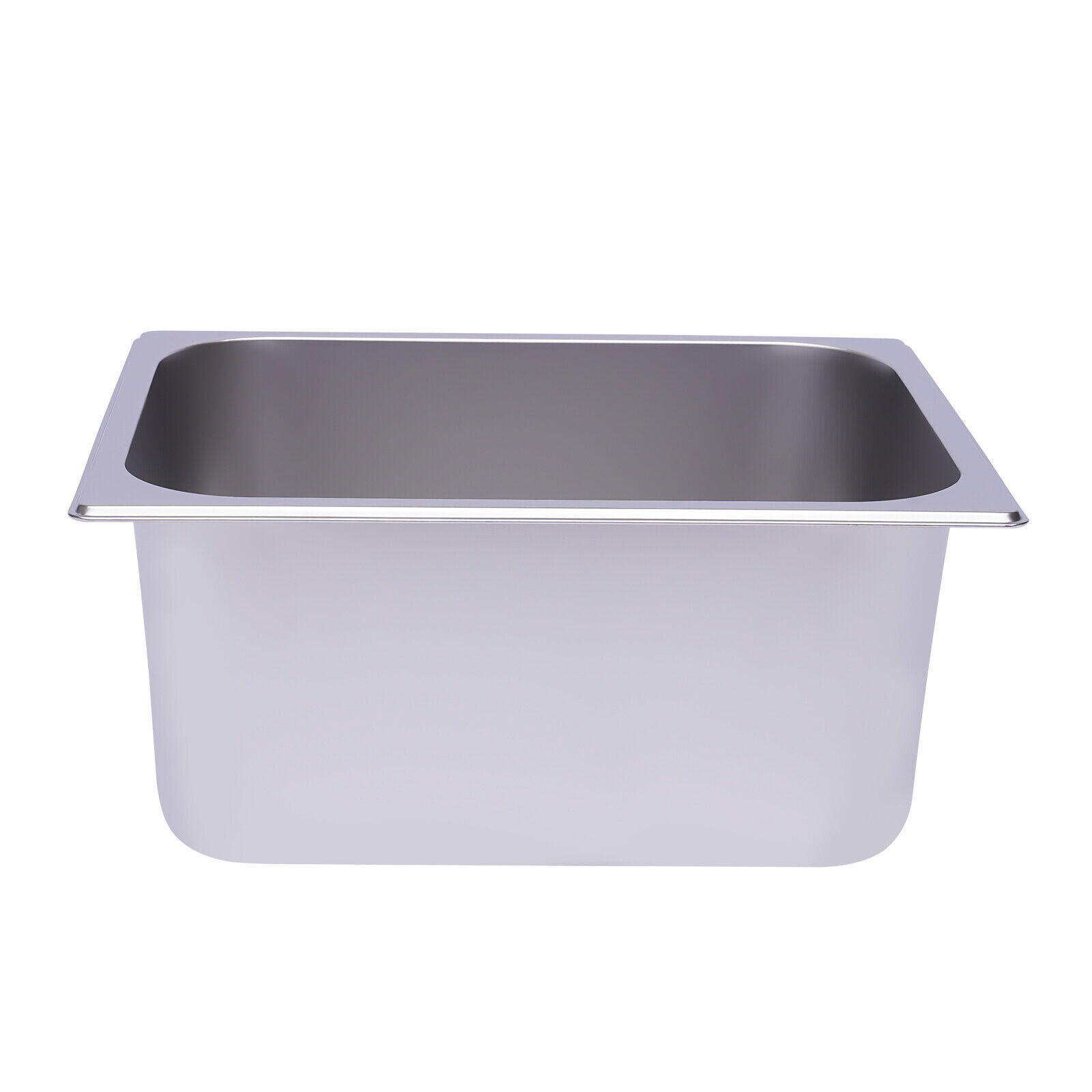 6PACK 1/2 Size 6″ Deep Stainless Steel Hotel Steam Prep Table Buffet Food Pan US