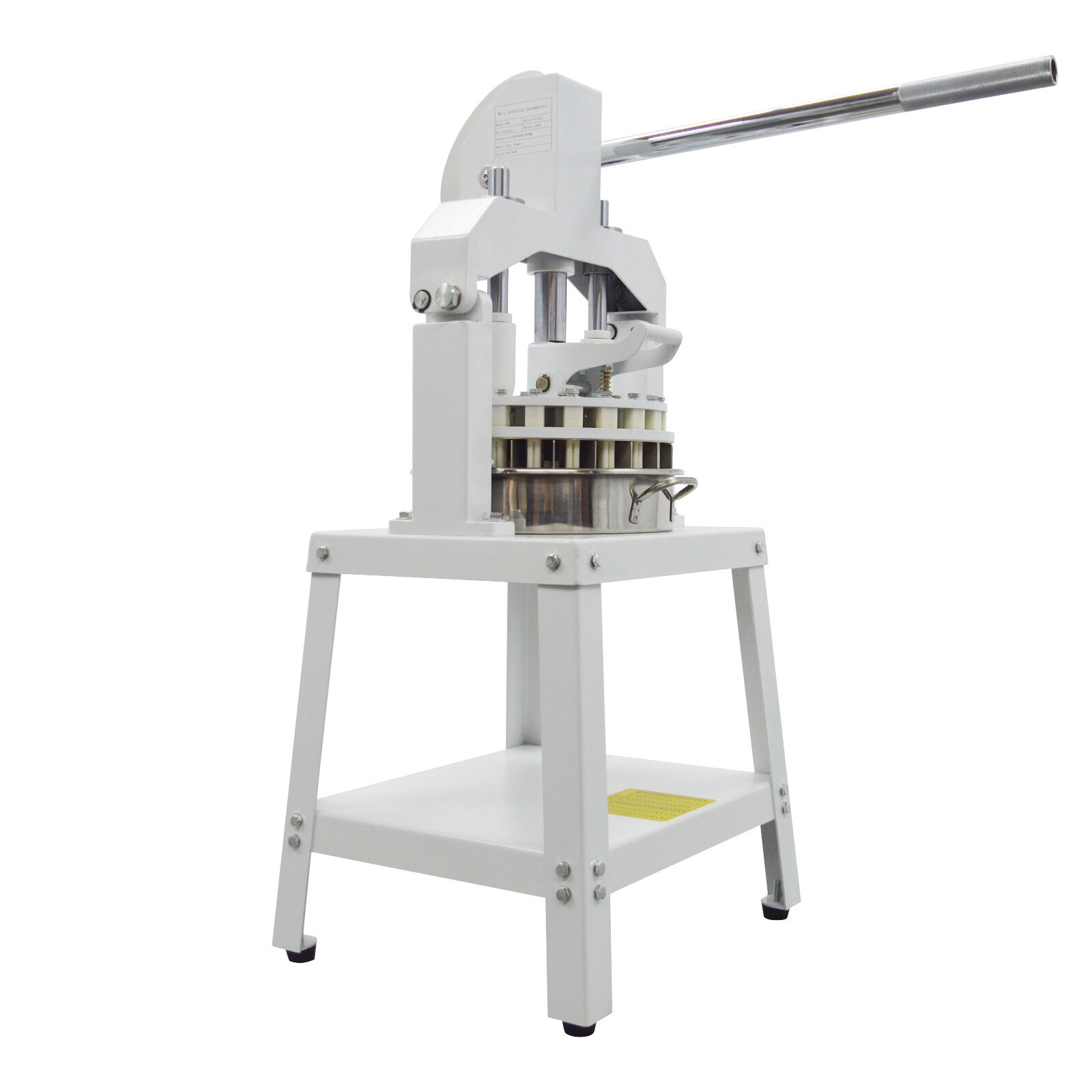 Commercial Vertical Type Manual Bread Dough Cutter Dividing Machine 40 Blocks