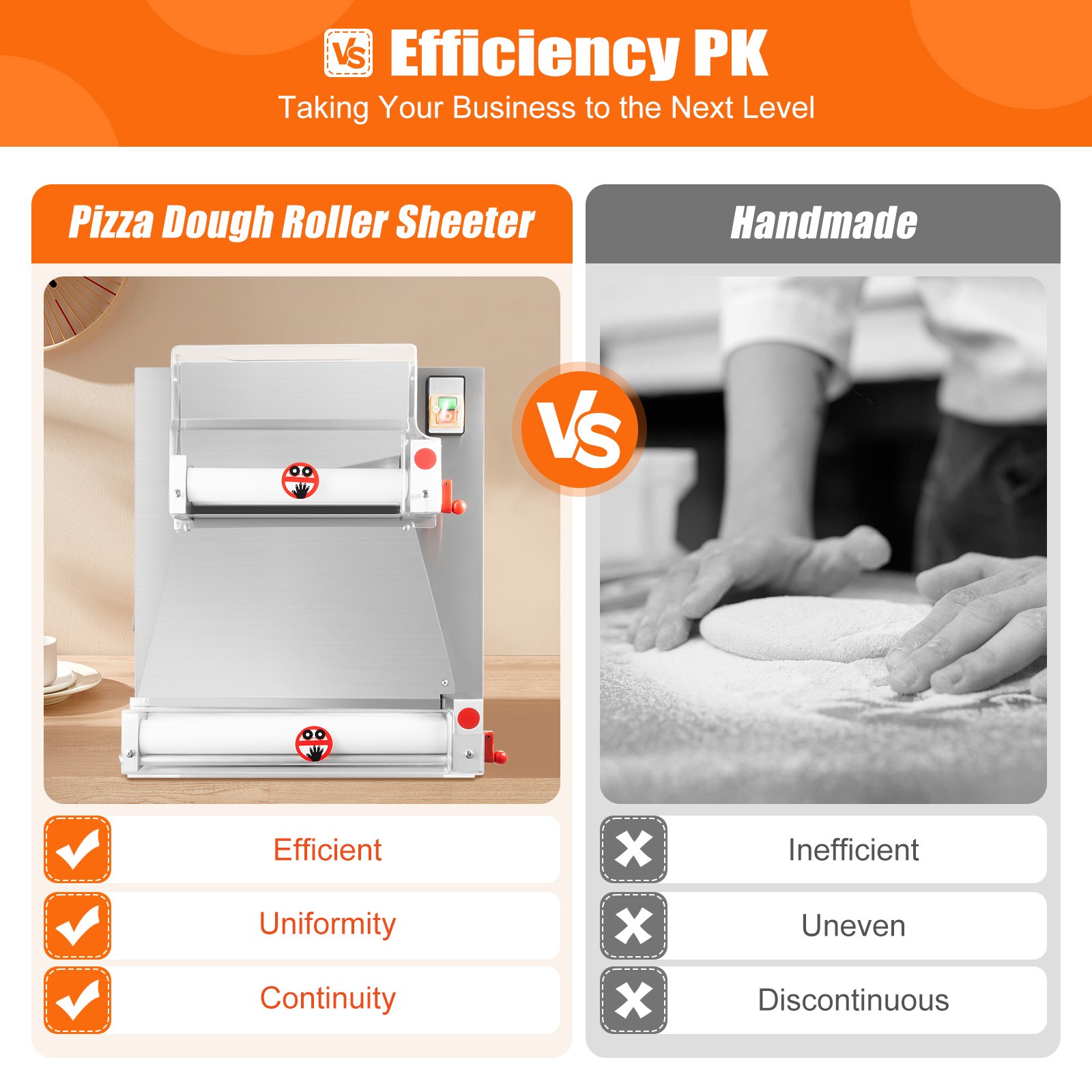 Commercial 4 inch-16 inch Electric Pizza Dough Roller Sheeter Press Machine 370W