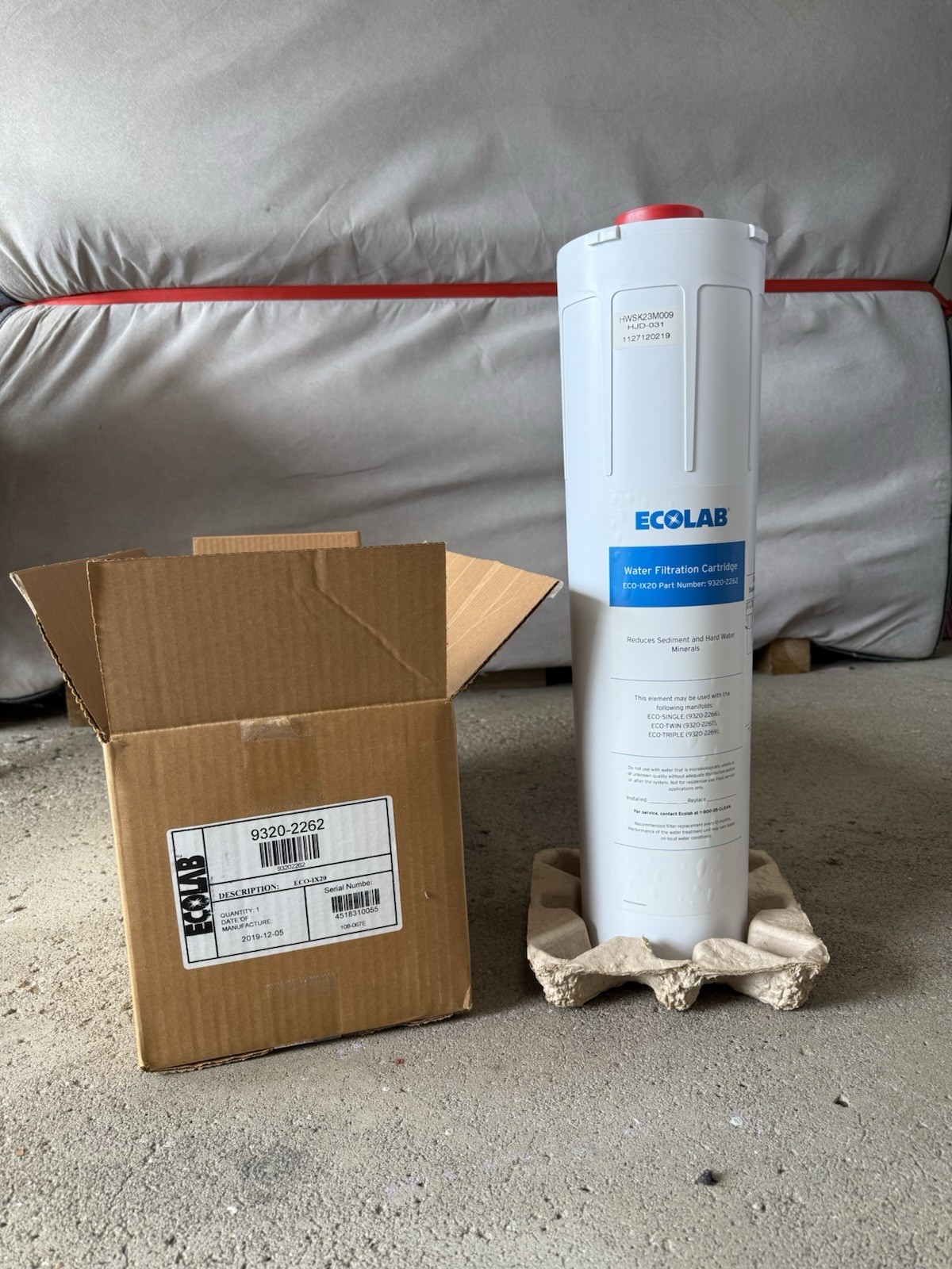 Ecolab 9320-2262 Water Filter for Beverage Ice Machines High Capacity Brand New!