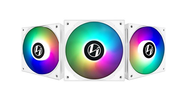 Lian Li ST120 White 120mm ARGB Fan 3-Pack