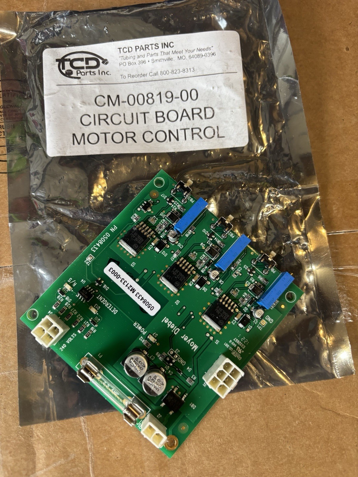 CMA 00819.00 Circuit Board Motor Control