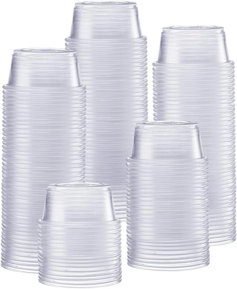 [2 Oz. – 250 Count Clear Disposable Plastic Portion Cups (No Lids), for Souffle,