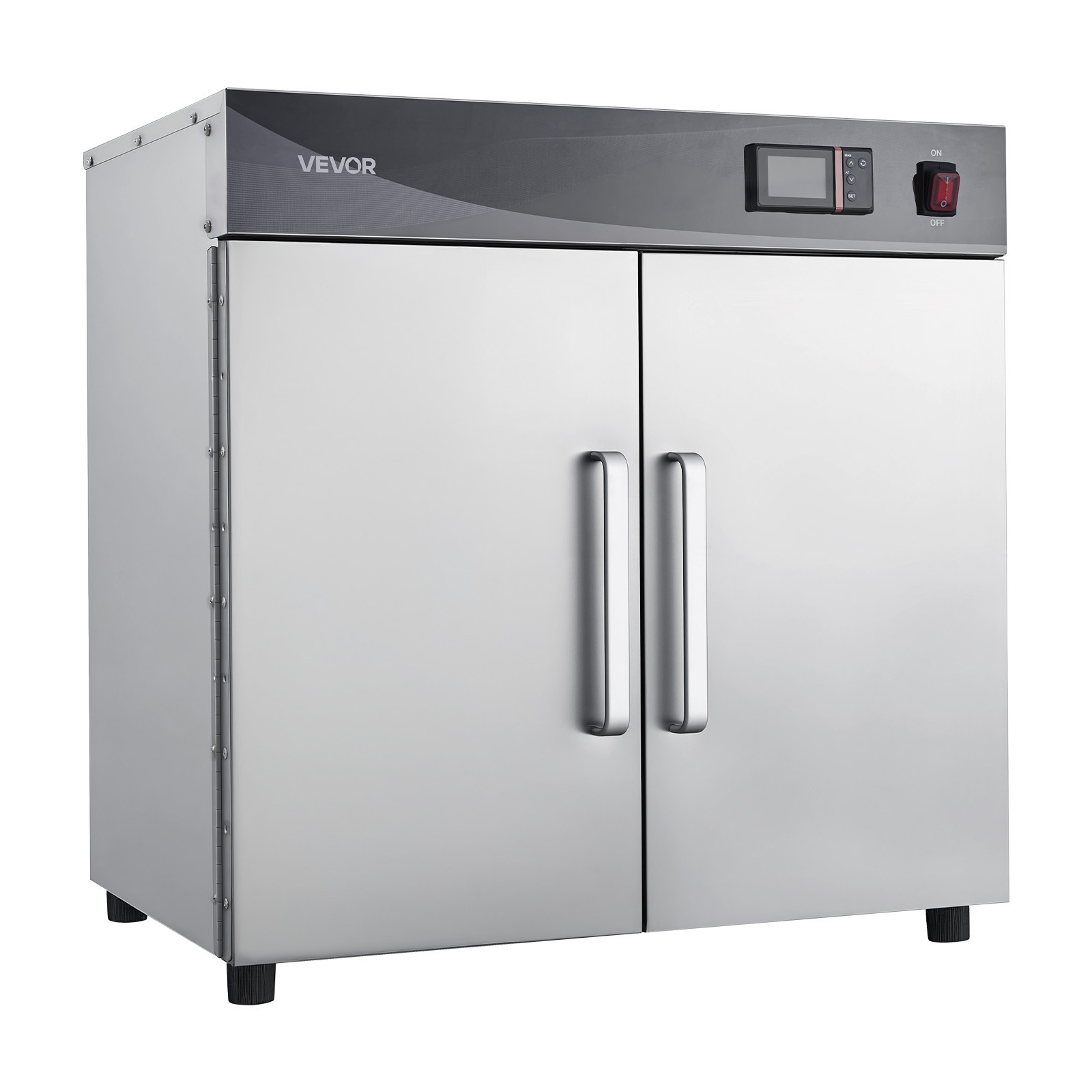 VEVOR Electric Hot Box Food Warmer 4-Tier Food Warming Cabinet Double Doors