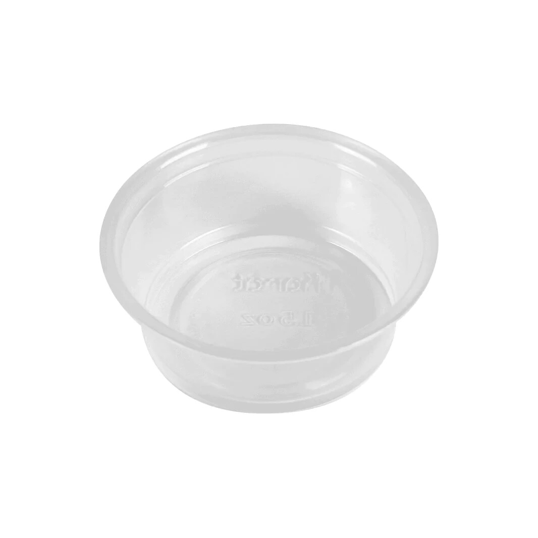 Karat 1.5oz PP Plastic Portion Cups – Clear – 2,500 ct, FP-P150-PP