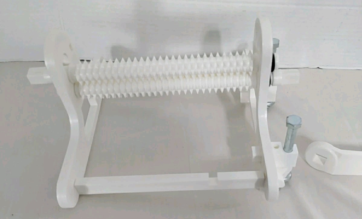 Mister Tenderizer Hand Cranked Meat Tenderizer Rust Proof Poly Construction