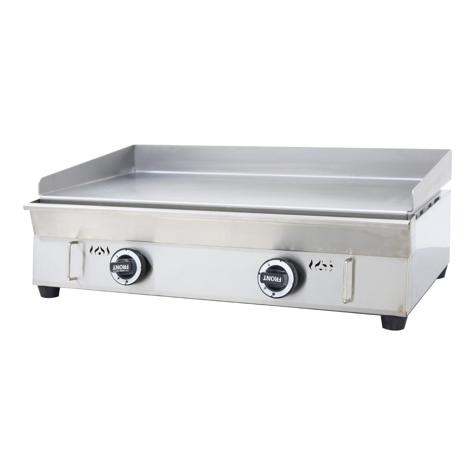 29*16 inch Natural Gas Commercial Kitchen Countertop Flat Griddle Grill