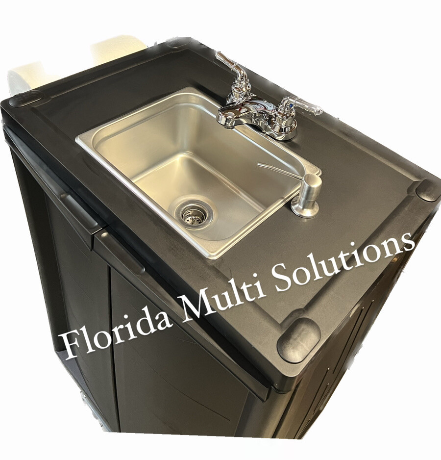 Portable Sink Hand Wash W/Hot and Cold Water – NSF Parts 110V