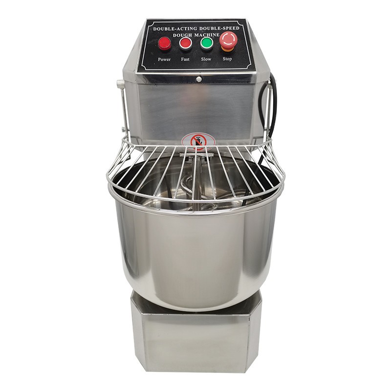 27*14*35in 30L Full Stainless Steel Double Action Double Speed Dough Mixer 110V