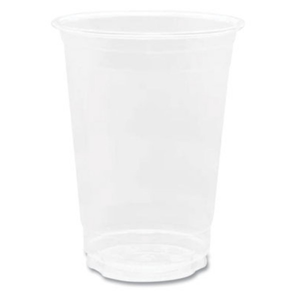 Karat KRTCKC10 PET Plastic Cups, 10 oz, Clear, 1,000/Carton