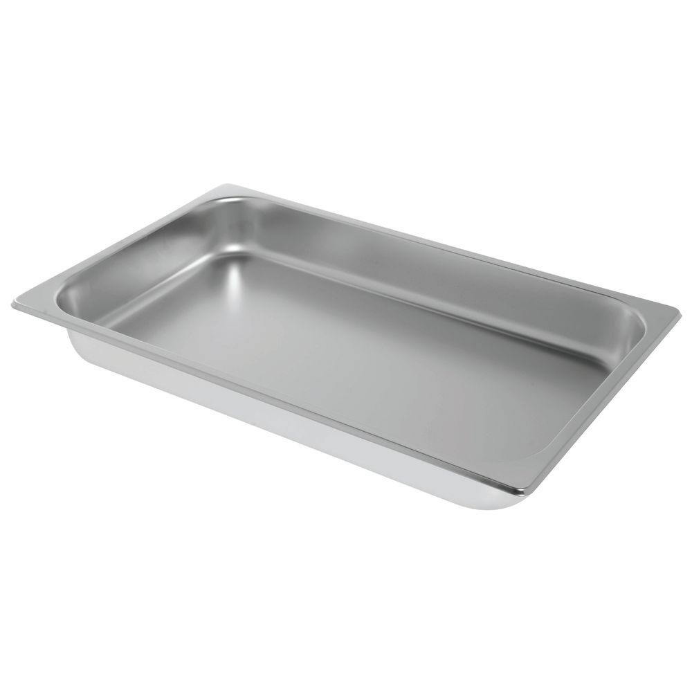 HUBERT® Full Size Stainless Steel Chafing Dish Food Pan – 21″L x 12 3/4″W x 2