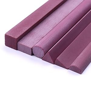 Polishing Stone, 6pcs Grit 3000# Ruby Whetstone Polishing Stone Oilstone Graver