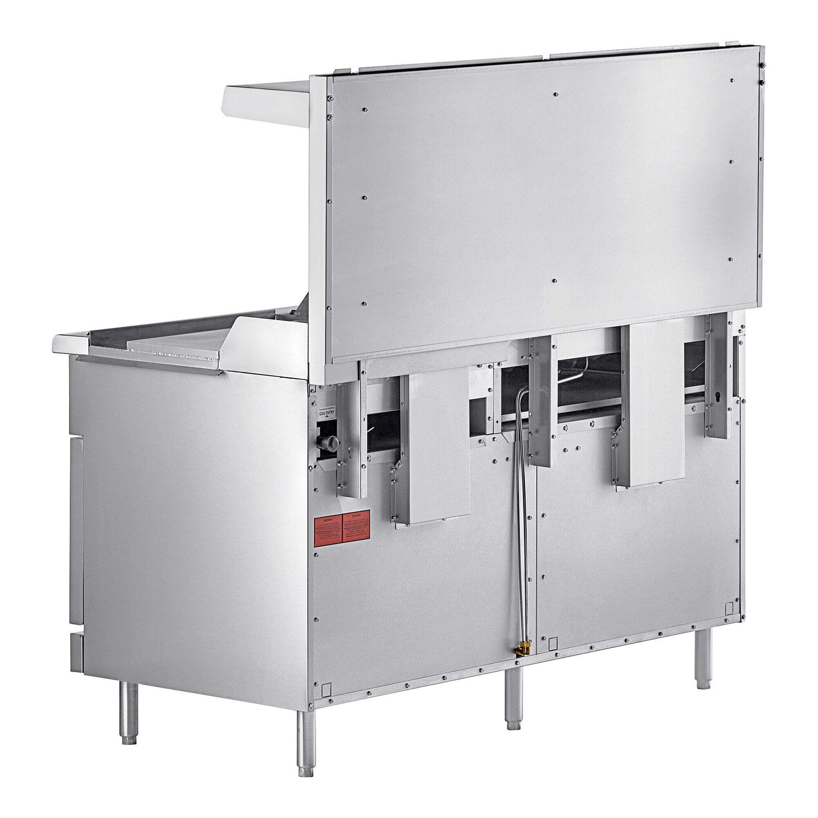Wolf Natural Gas 60″ Manual Range w/ 6 Burners, 24″ Right Side Griddle, 2 Ovens
