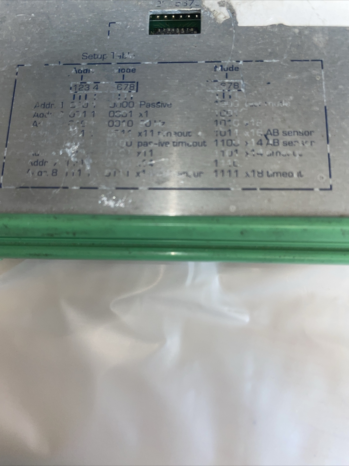204911 Old-Stock; Marel PLC88-C Circuit Board PLC Dipswitch