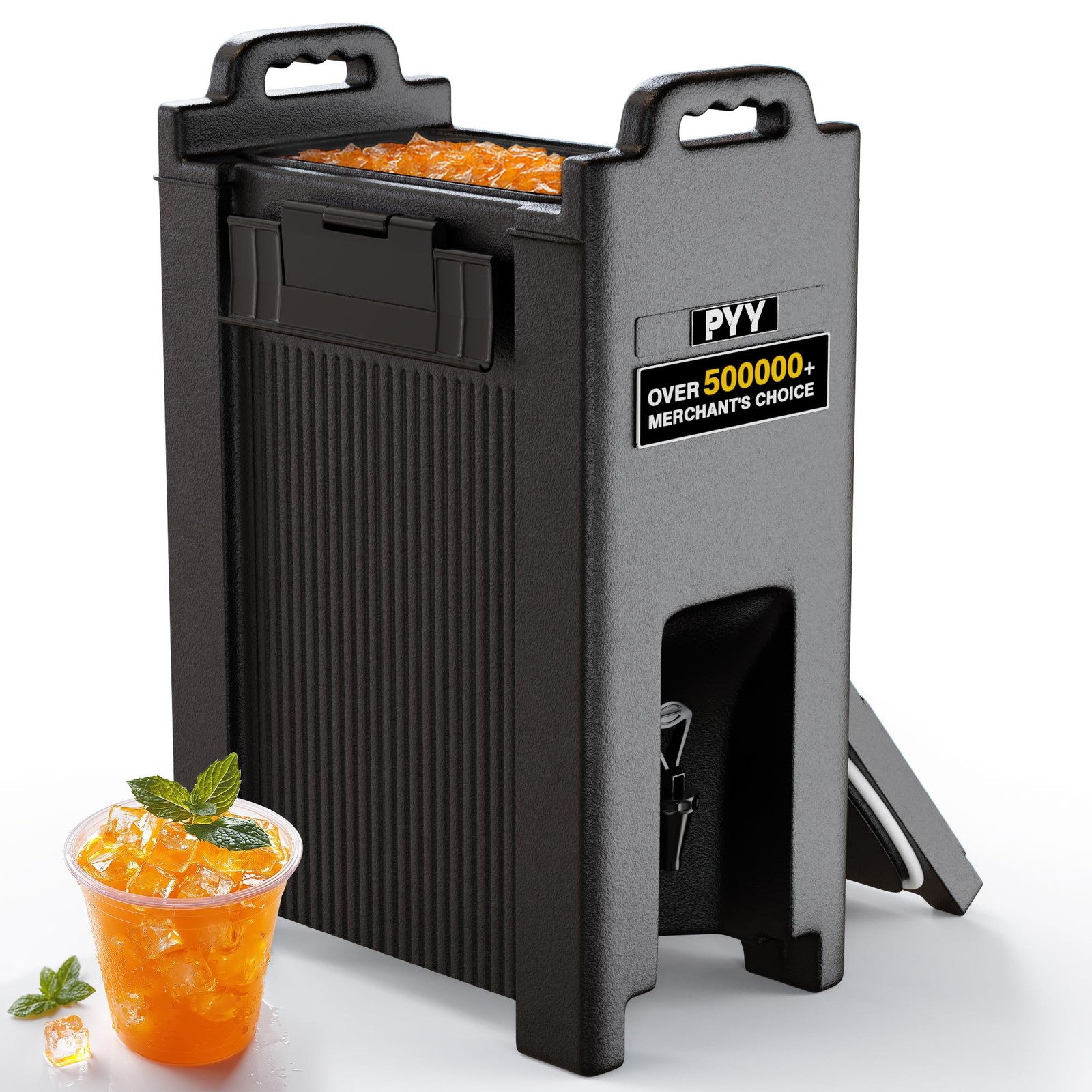 PYY 5-Gal Insulated Hot/Cold Beverage Dispenser Drink Container w/Handles