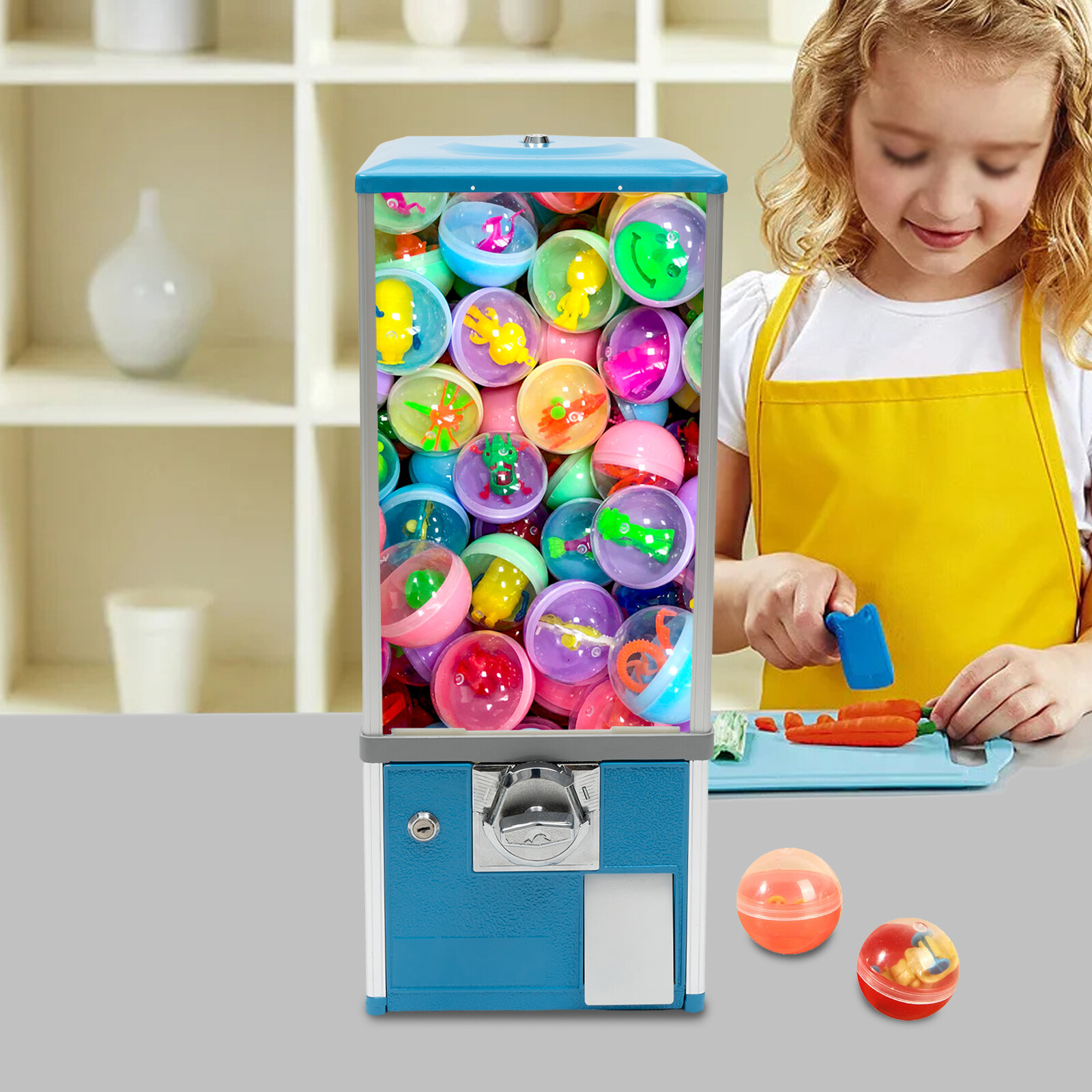 High Quality Vending Machine Candy Bulk Capsule Toy Gumball Machine 700-800Coins
