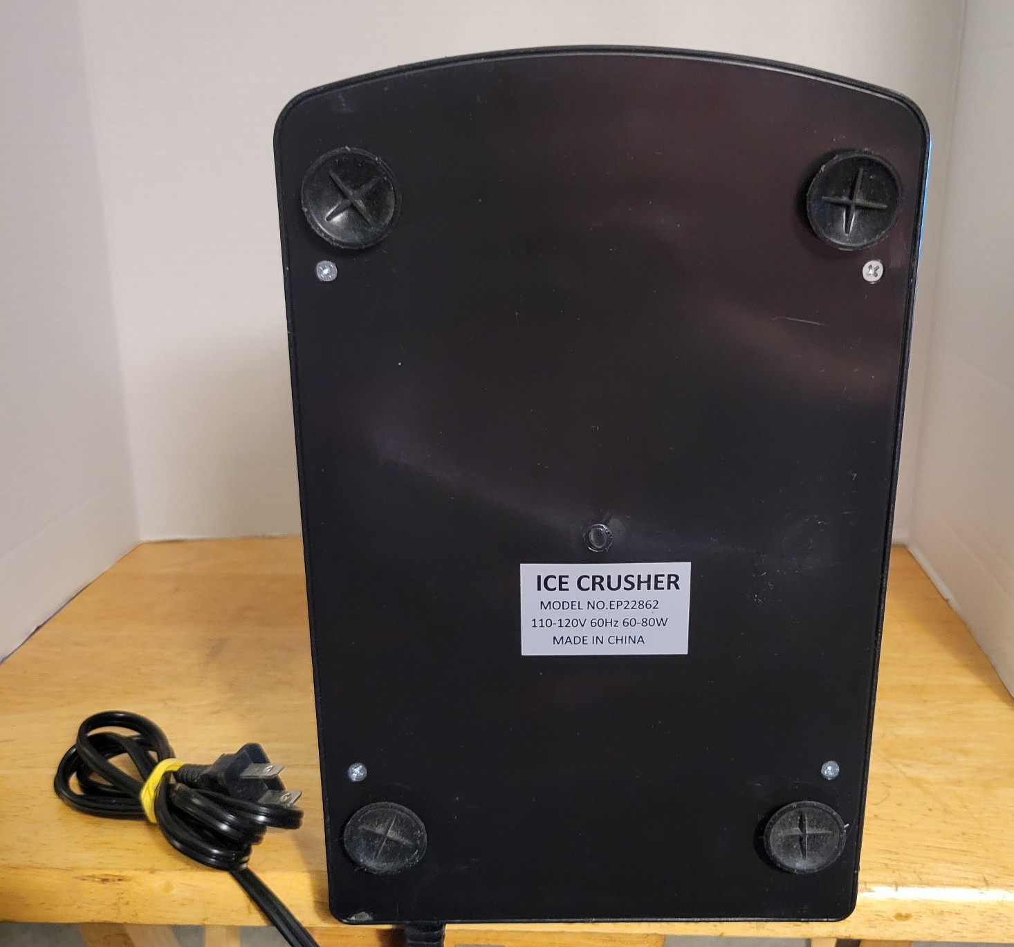 Costway Ice Crusher Machine Tabletop Professional EP22862 Tested Works