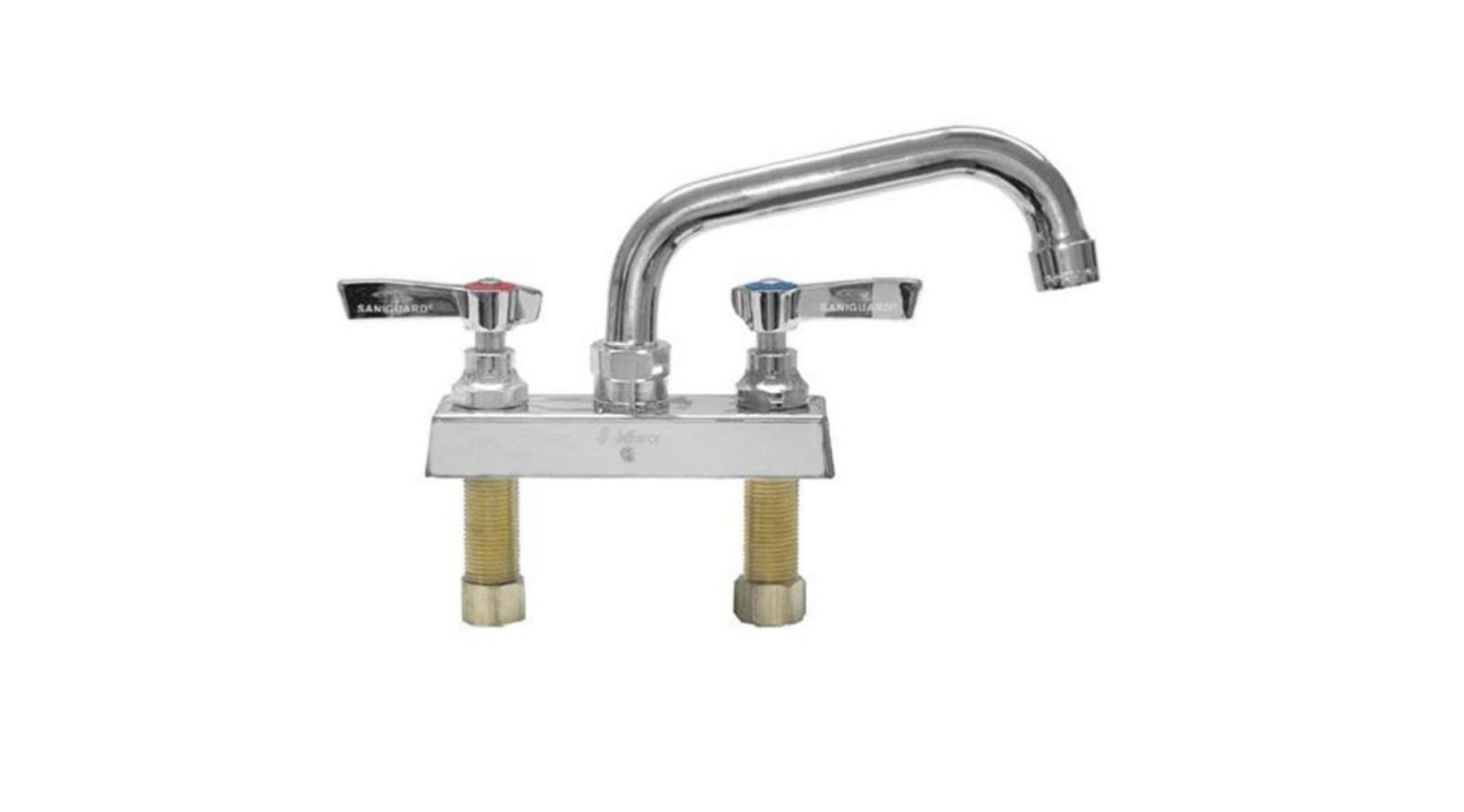 Component Hardware Group Deck Mount Faucet K11-4006 4″ Centers 6″ Swivel Spout