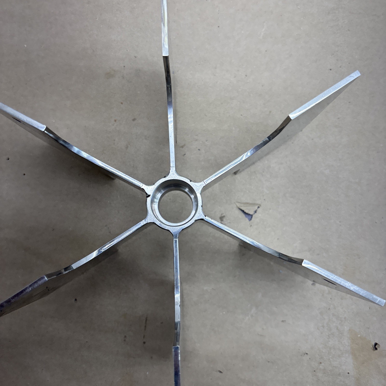 Aokl Agitator Stainless Steel 8 1/4” Wide 4 3/8”tall 1” Bore Fast Shipping.