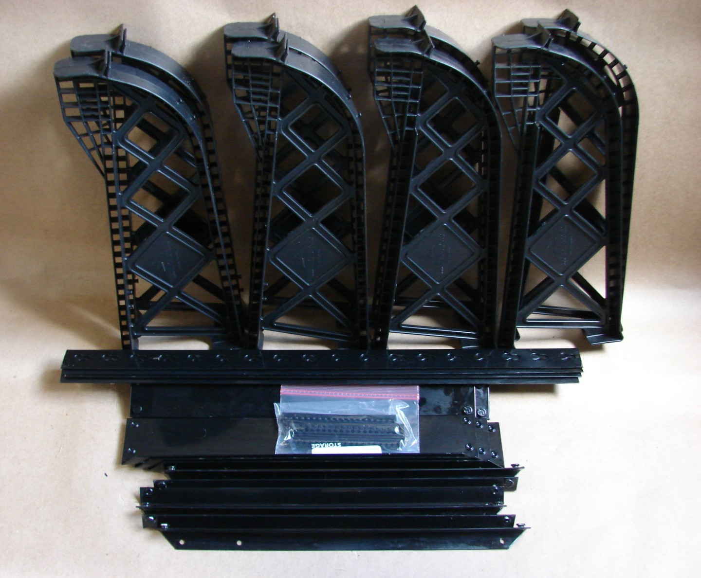 SHELF RELIANCE Adjustable CAN RACK Storage System, 99 Cans, METAL FRAME, Nice!!