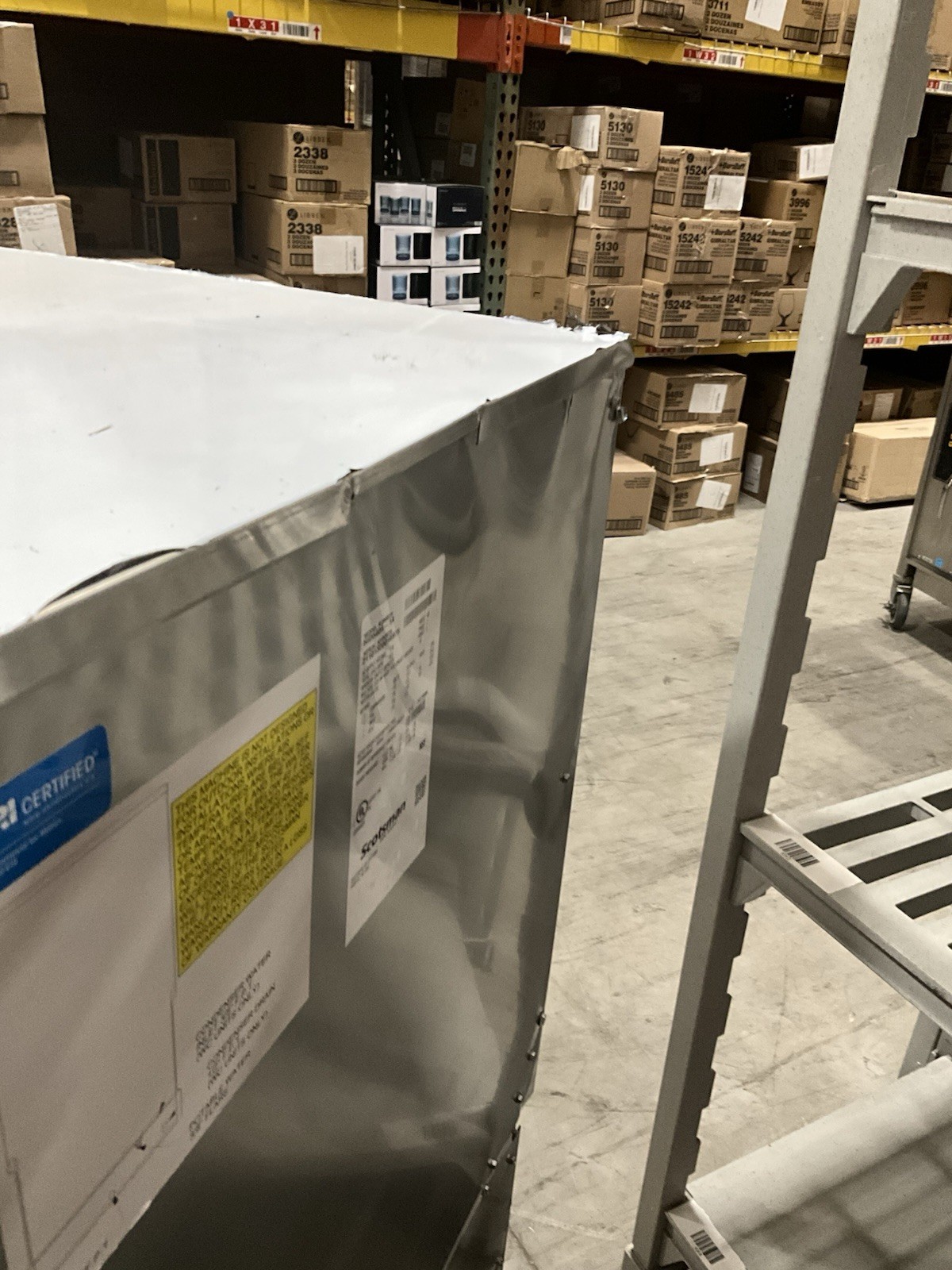 Scotsman HID540A-1 500lb Ice & Water Dispenser Air Cooled 40lb Bin Cap GD