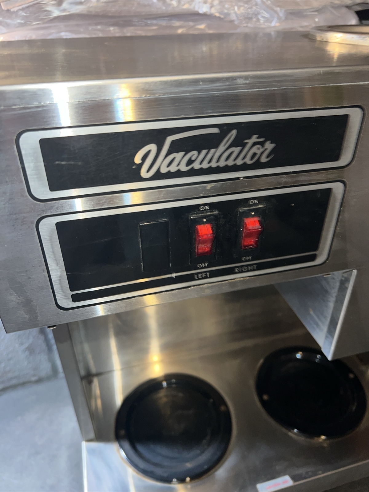 Vaculator VAC-152 Commercial Pour Over Two Burner Coffee Pot