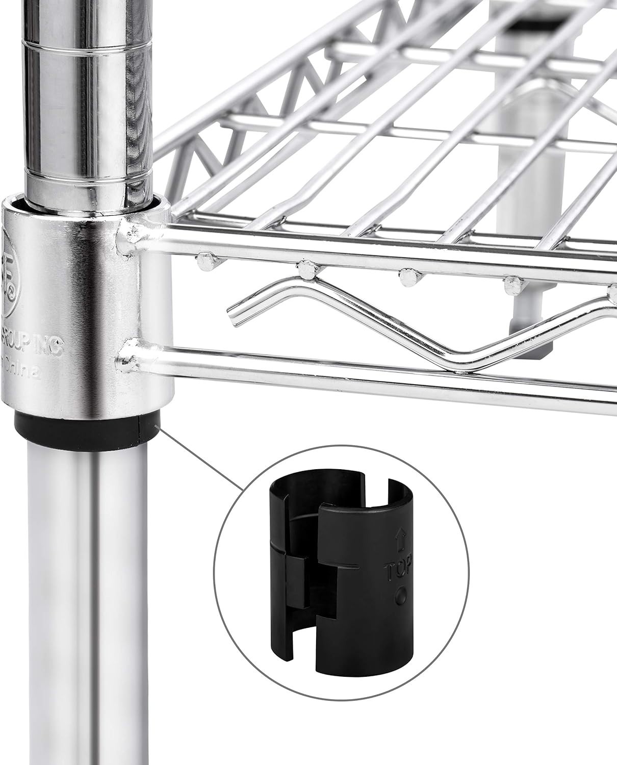 24 Pcs Wire Shelving Locks – Fits Various Brands